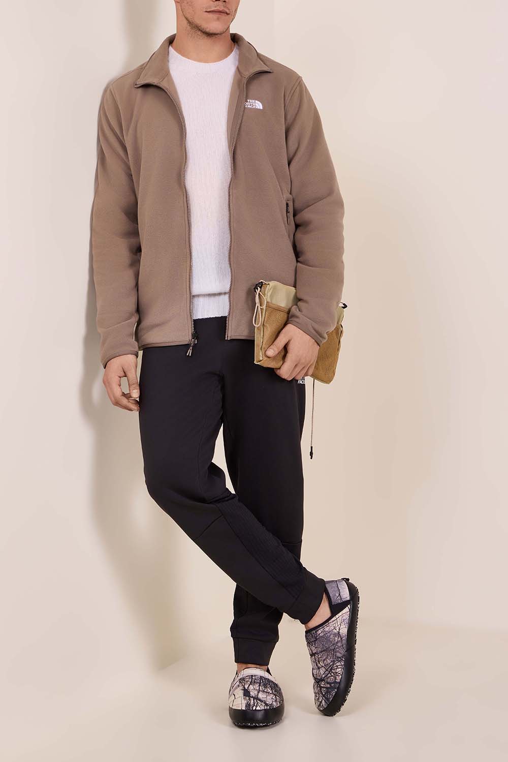 ז'קט פליז בגזרה רגילה